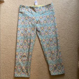 Ivivva Patterned Capri Leggings